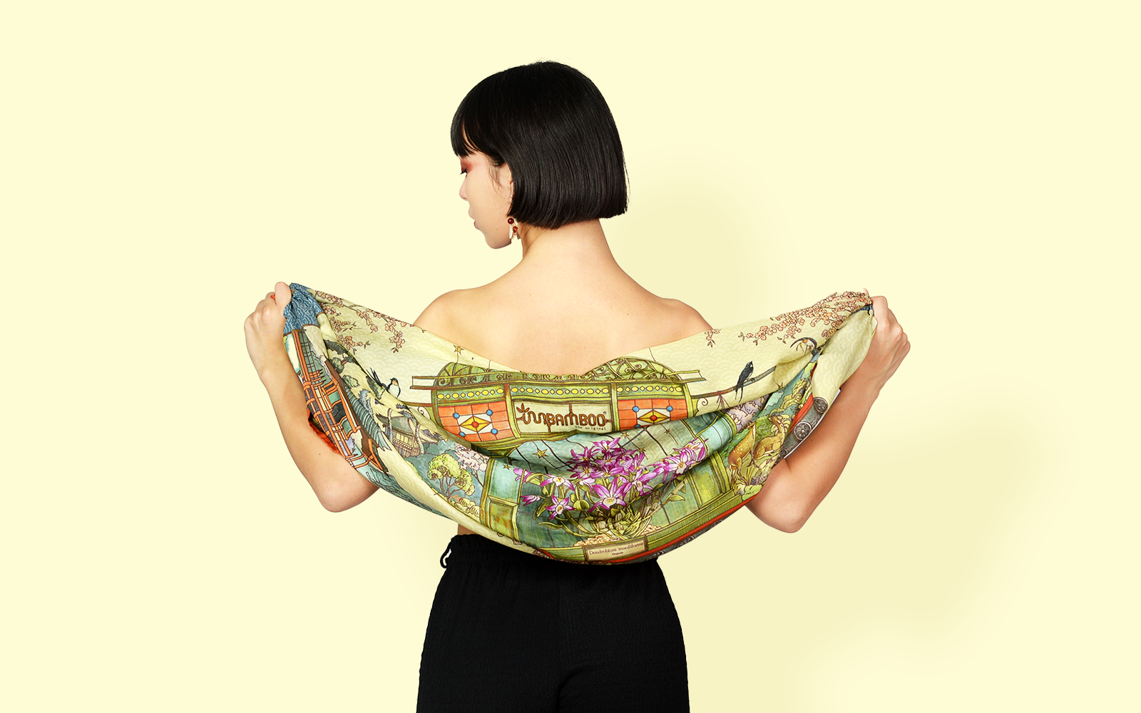 In viaggio alla scoperta di un irresistibile tessuto: nasce la linea Foulard Bamboo Seta