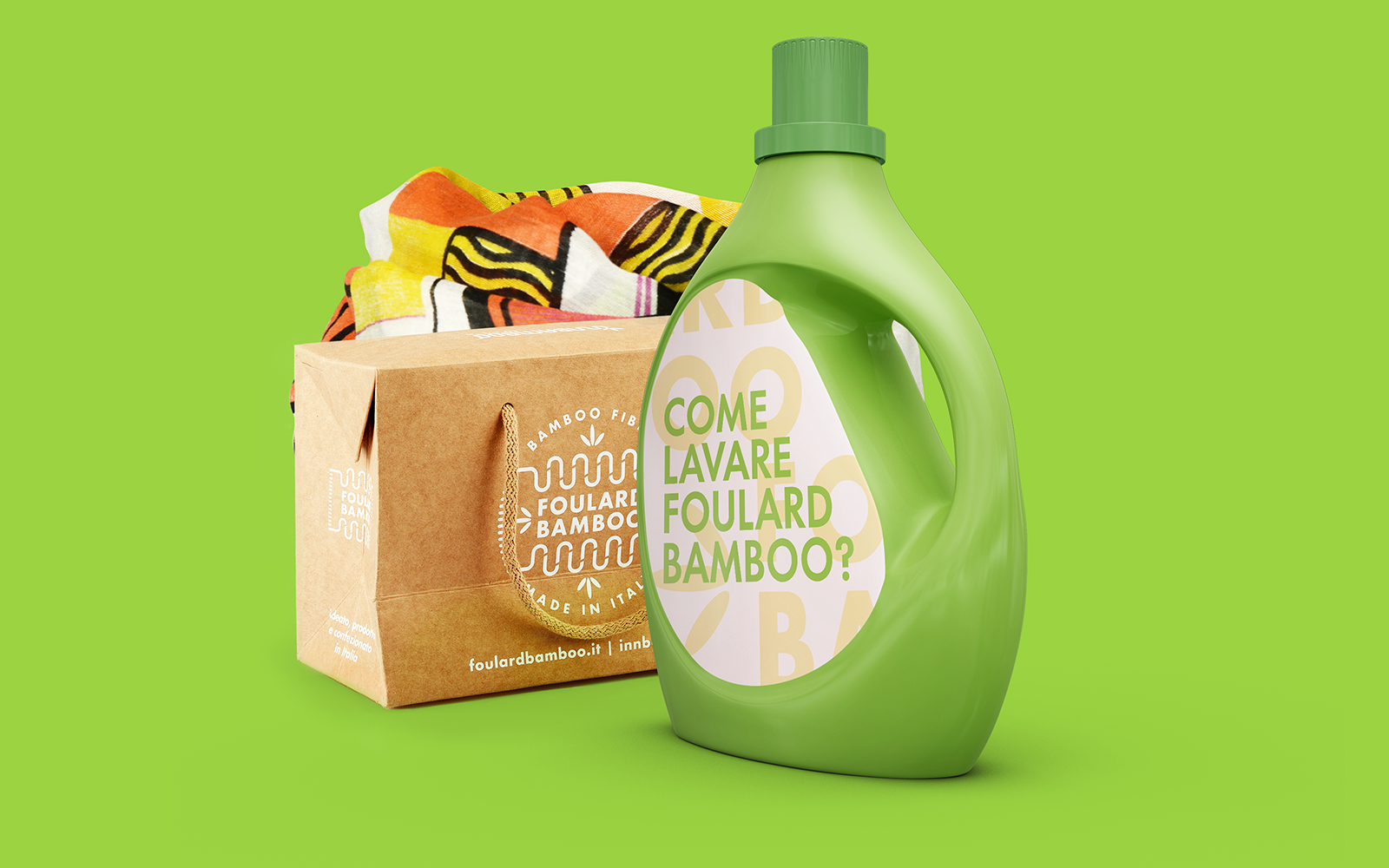 Come lavare un Foulard Bamboo?