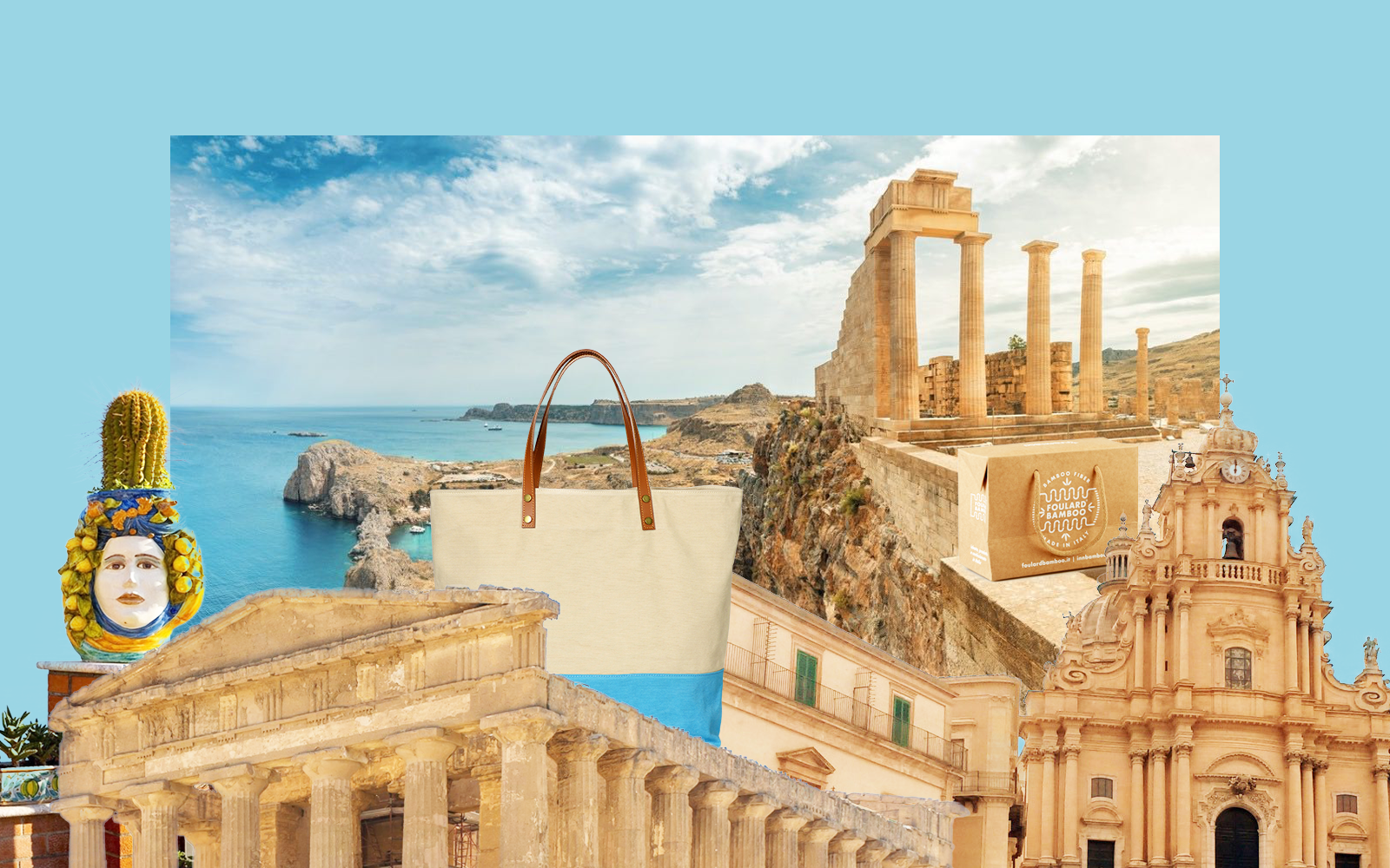 Vacanze in Sicilia con gli accessori Innbamboo: cosa mettere in valigia?