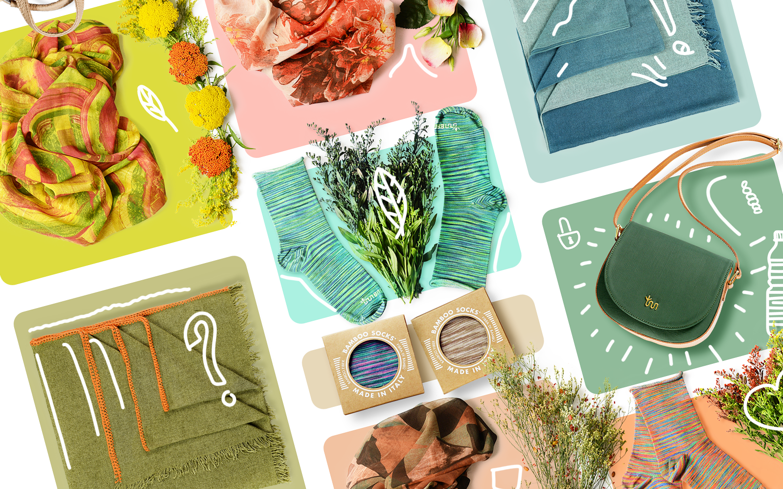 Calze, foulard e bag: a SANA 2022 si rinnova l’appuntamento con l’inconfondibile stile Innbamboo