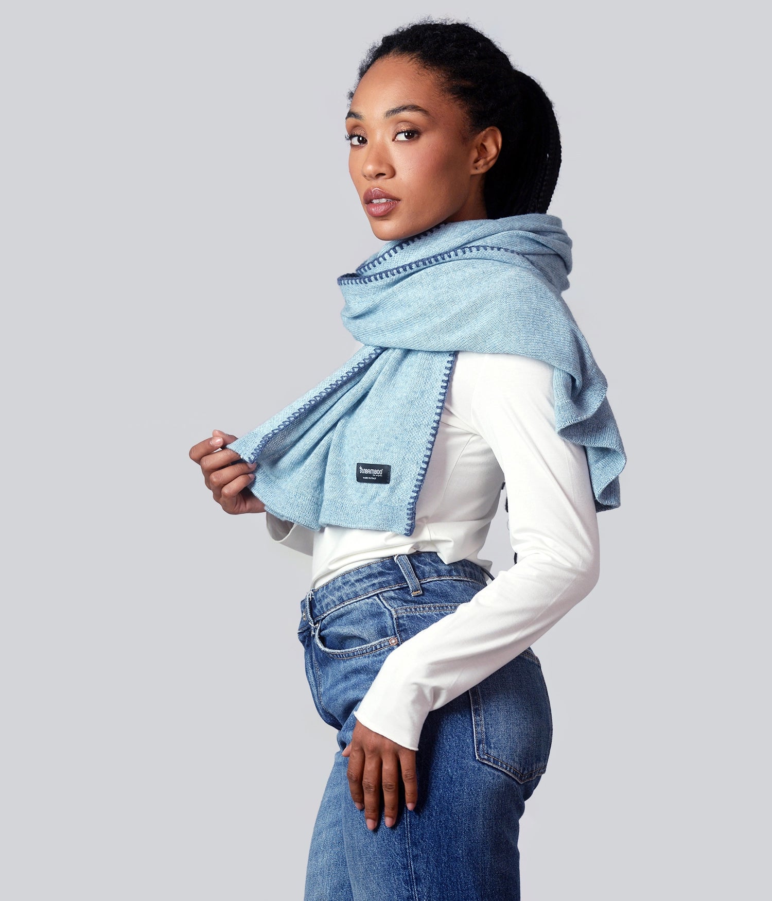 Foulard Melange punto cavallo