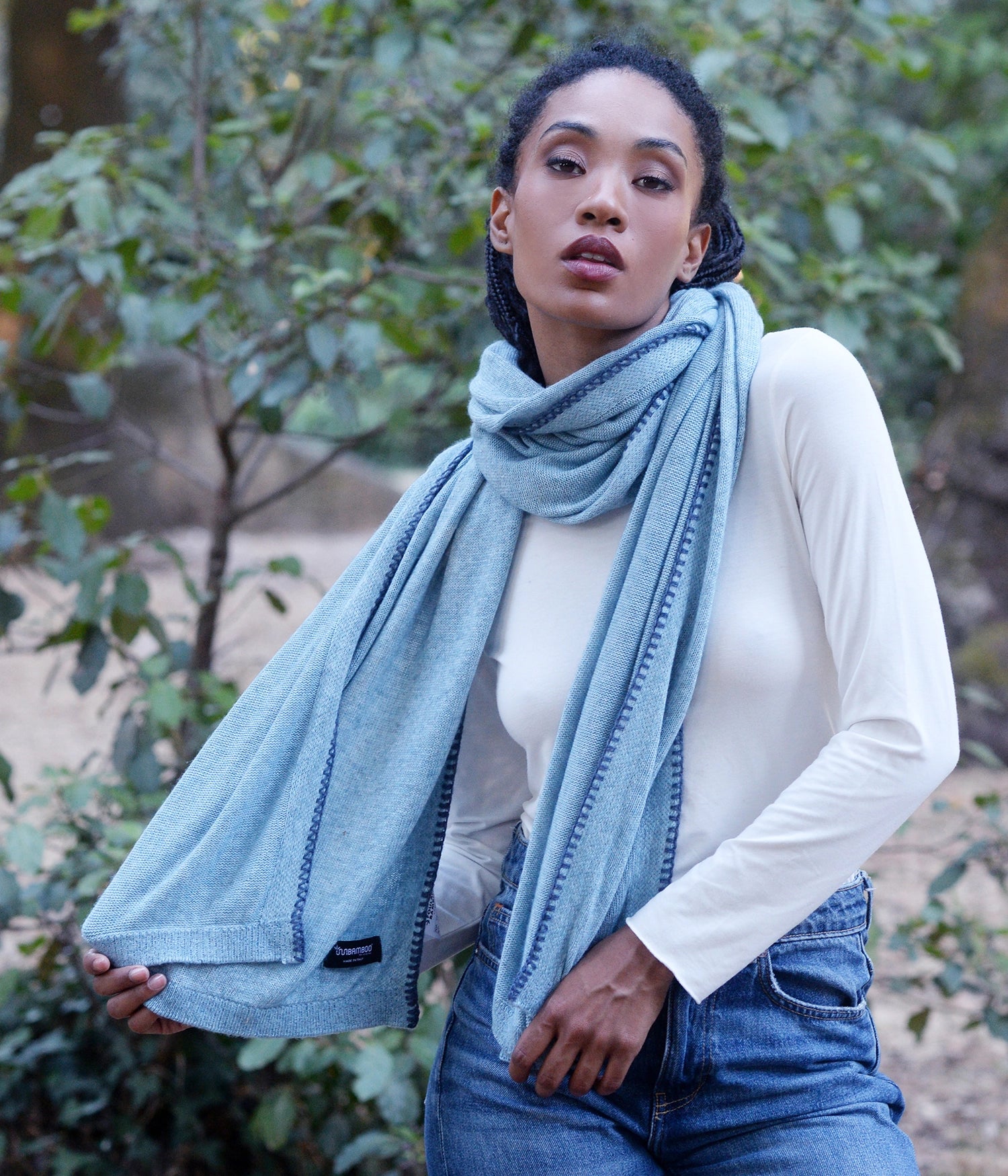 Foulard Melange punto cavallo