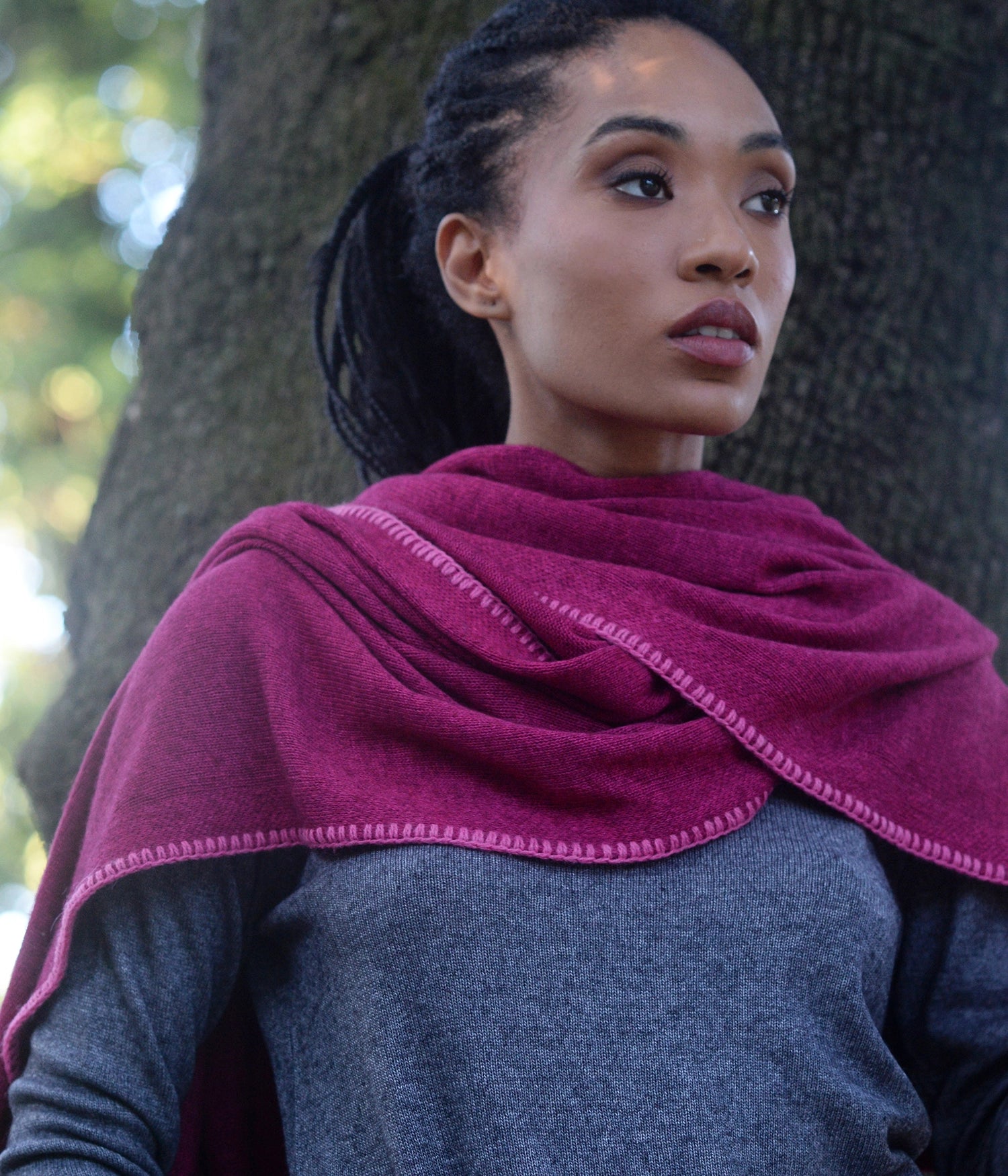 Foulard Melange punto cavallo