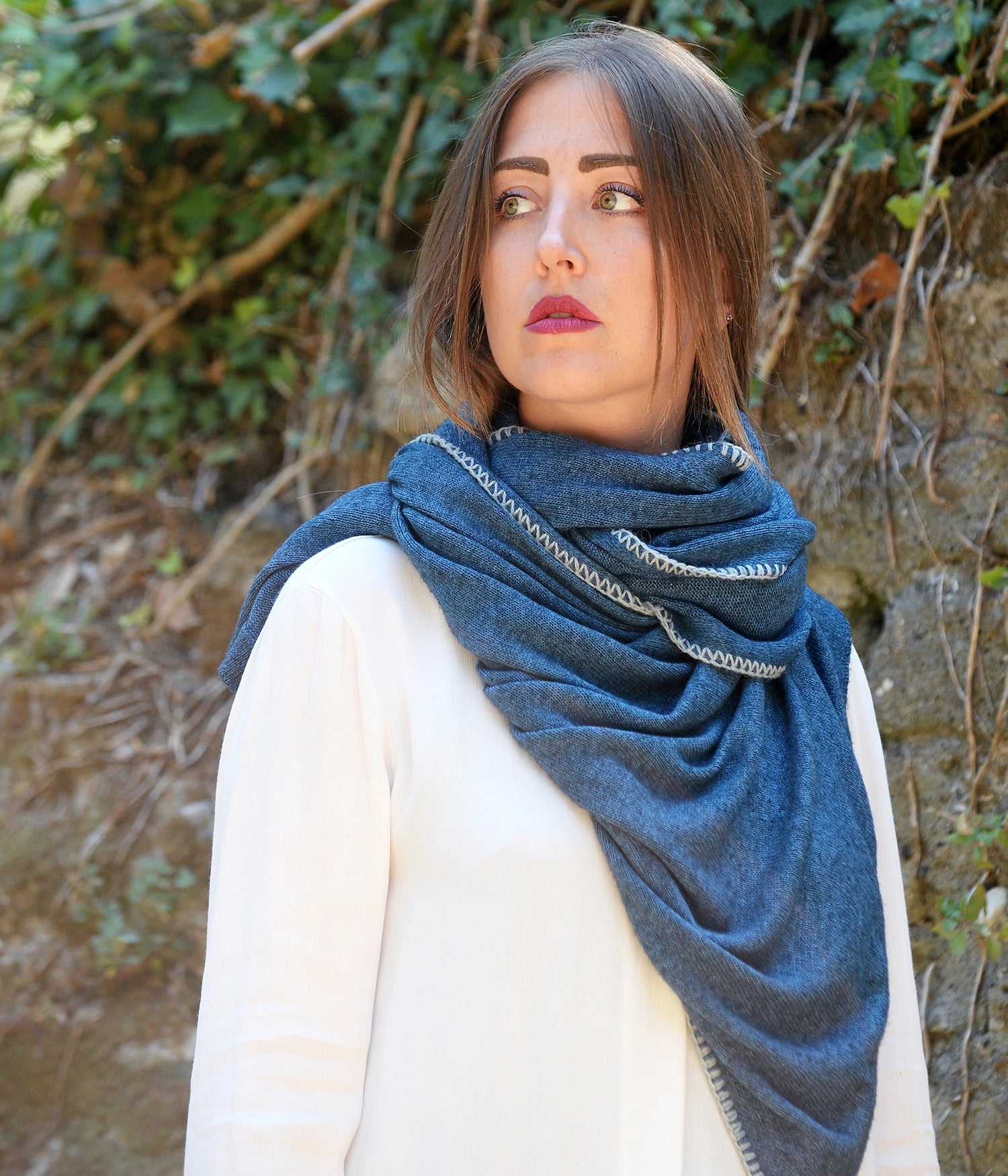 Foulard Melange punto cavallo