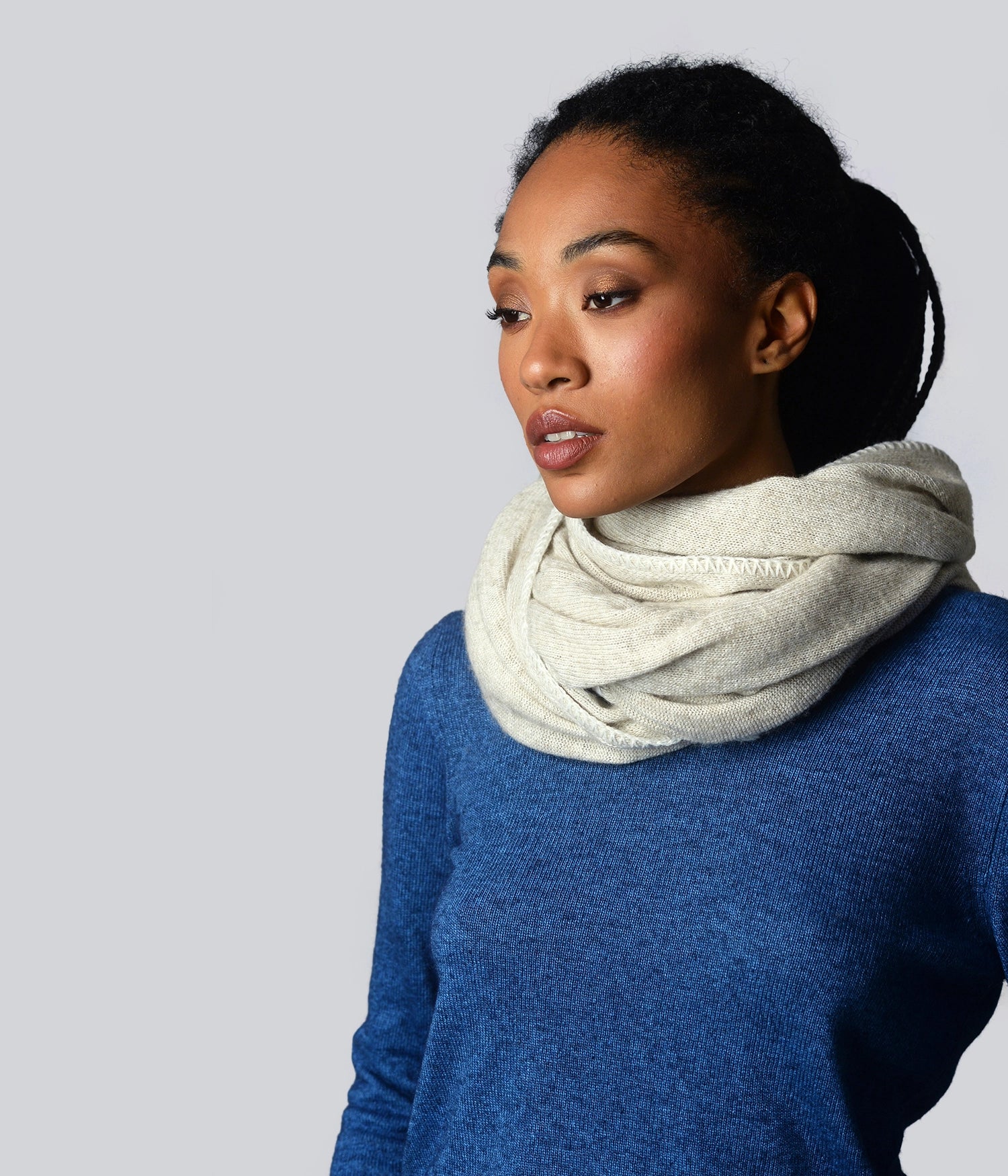 Foulard Melange punto cavallo