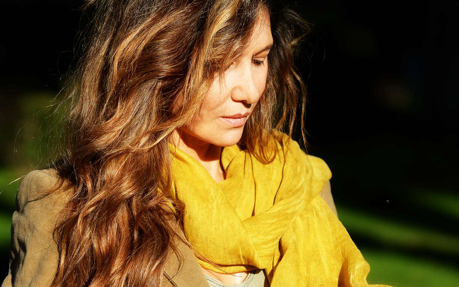 Foulard Bamboo Tinta Unita