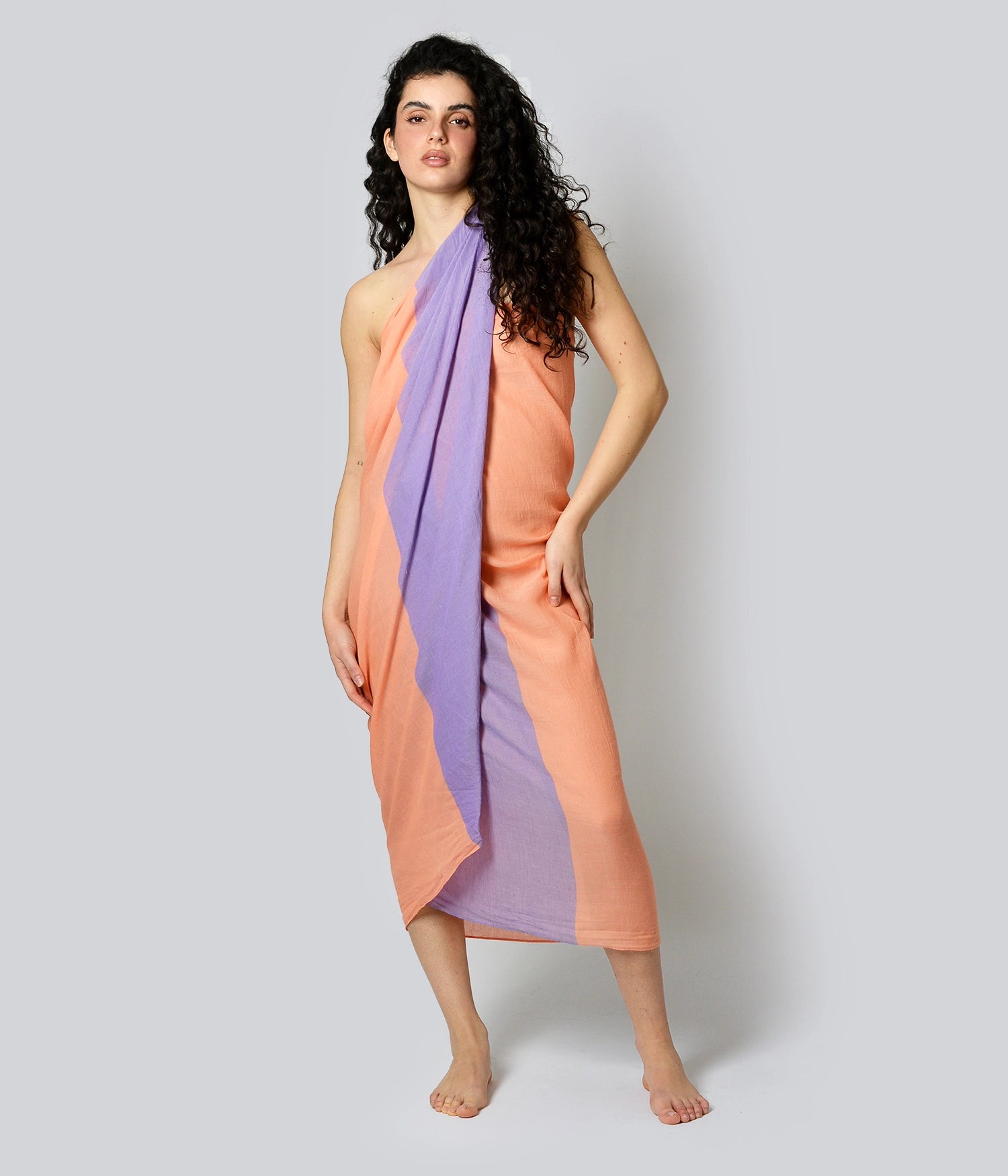 Foulard Bamboo Maxi Tinto Filo